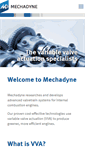 Mobile Screenshot of mechadyne-int.com